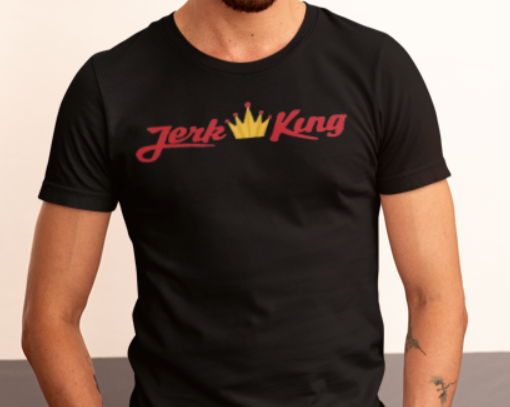 T-SHIRT: Black - Logo on Chest