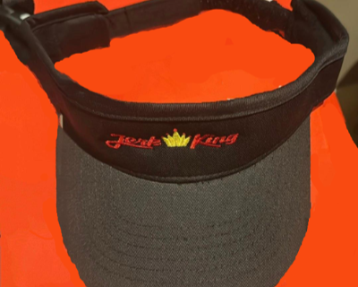 VISOR: Black w/ Logo