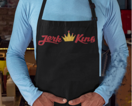 APRON: Black w/ Logo on Chest